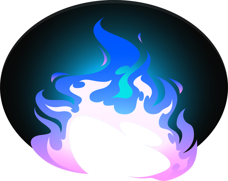 Free Burning Blue Fire Frames Borders Flame Vector Undefined