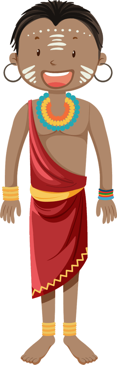 free africans ethnic people african tribes vector 371314