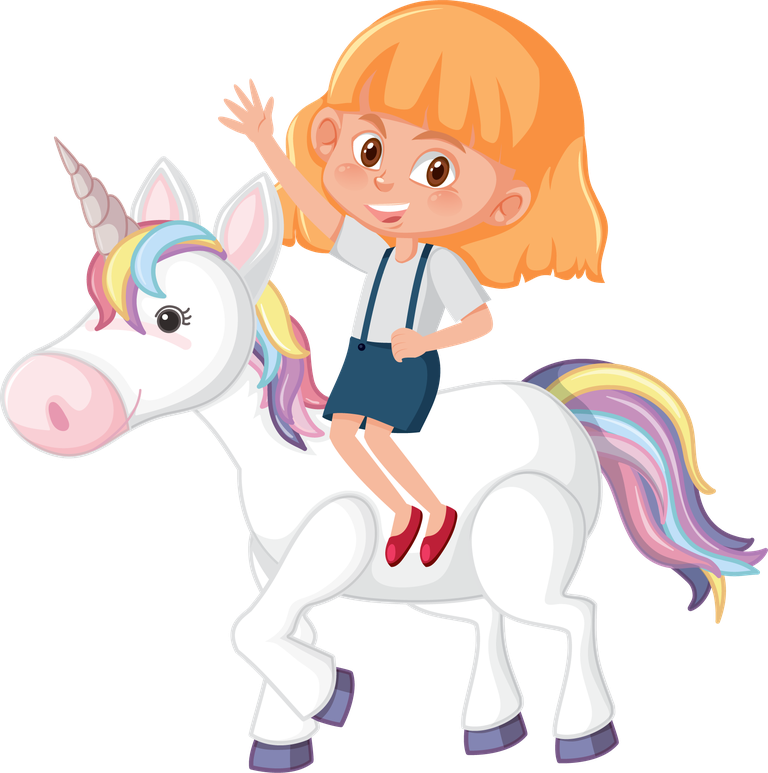 free baby animal children riding animals vector 272088