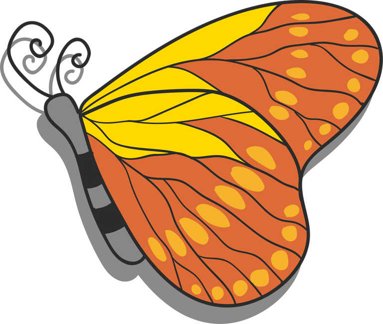 free beautiful butterfly butterfly clip art vector 262197
