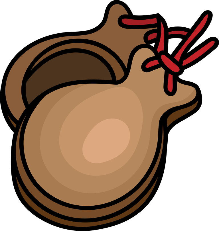 free belongings castanets icons perfect for vector 300181