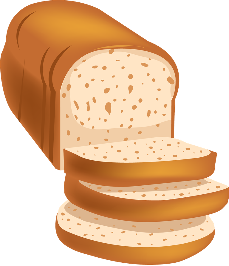 free bread slices food pyramid vector 893565