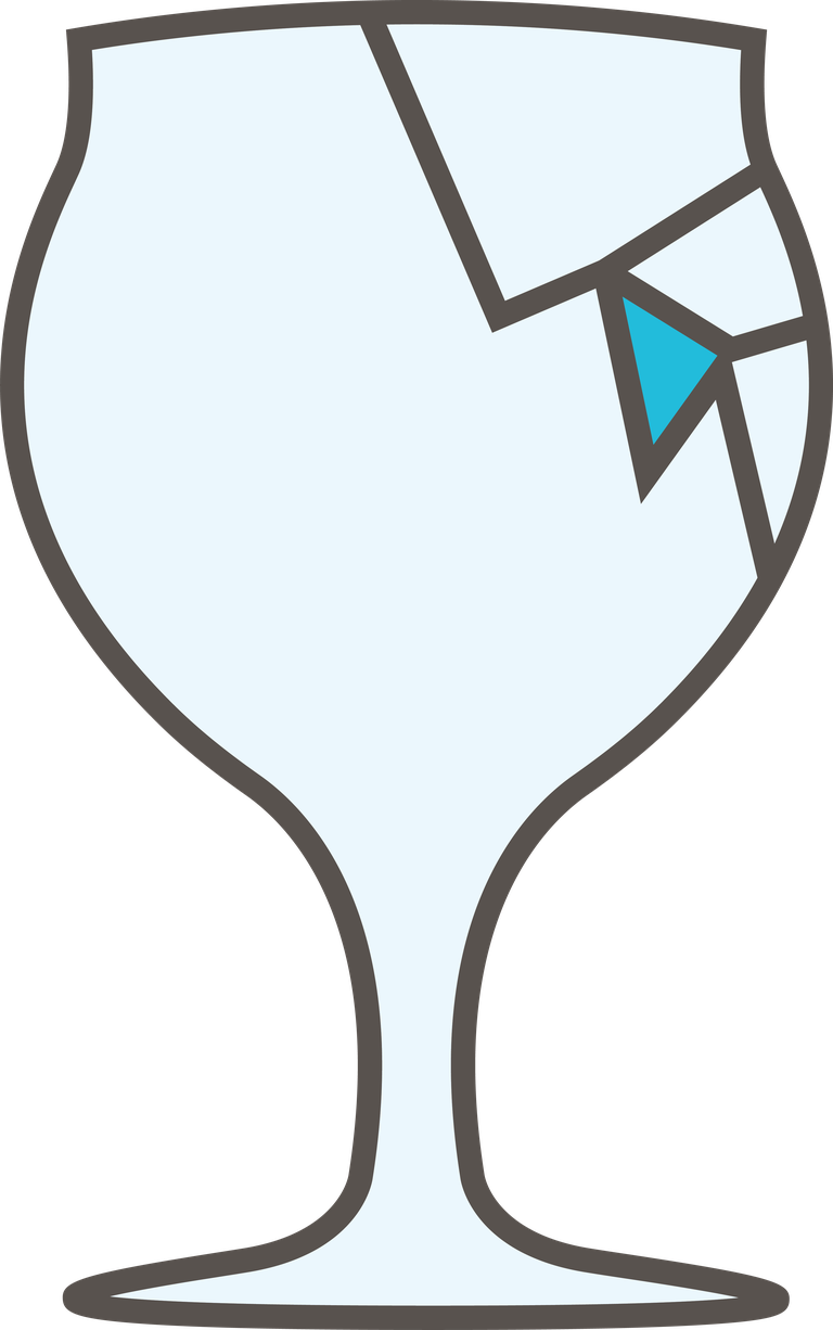 free broken glass broken glass on different vector 877155