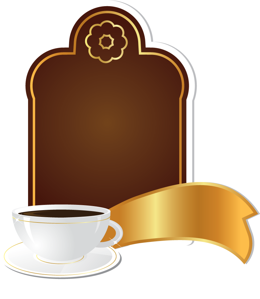 free cafe logo coffee tags set vector 580841