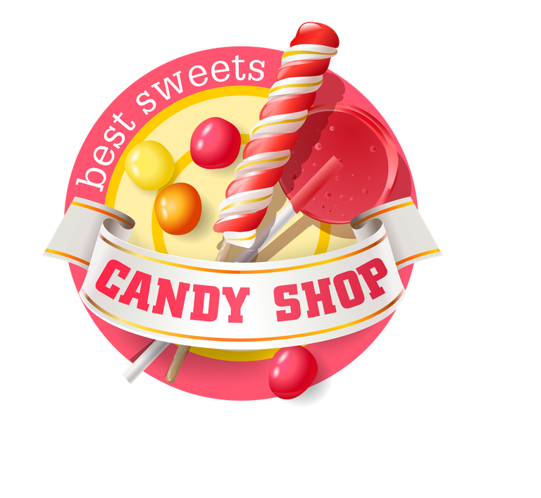 free candy icon set lollipop logos stickers vector 917668