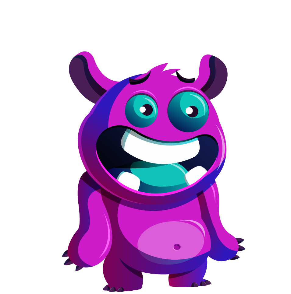 free cartoon monster alien monsters icon... | Magipik Free Vector