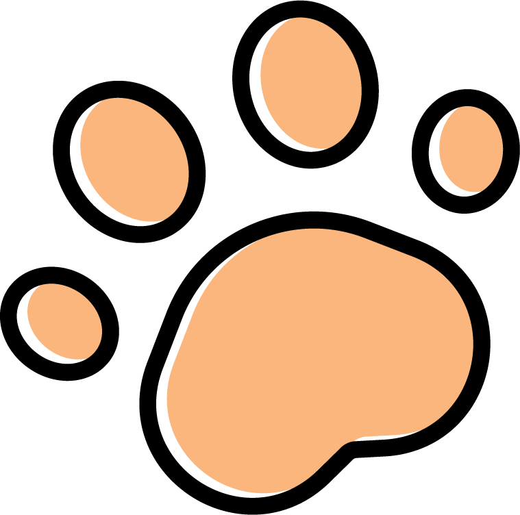 free cats vs dogs footprint difference vector 675919