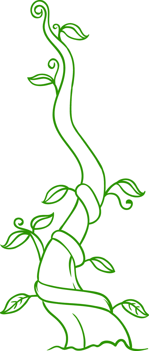 free collection of hand drawing beanstalk vector 709111