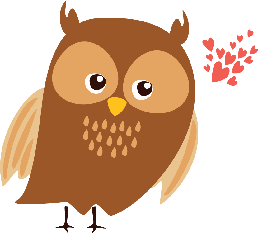 Free Simple Cute Cartoon Owl Illustratio Magipik Free Vector 2716