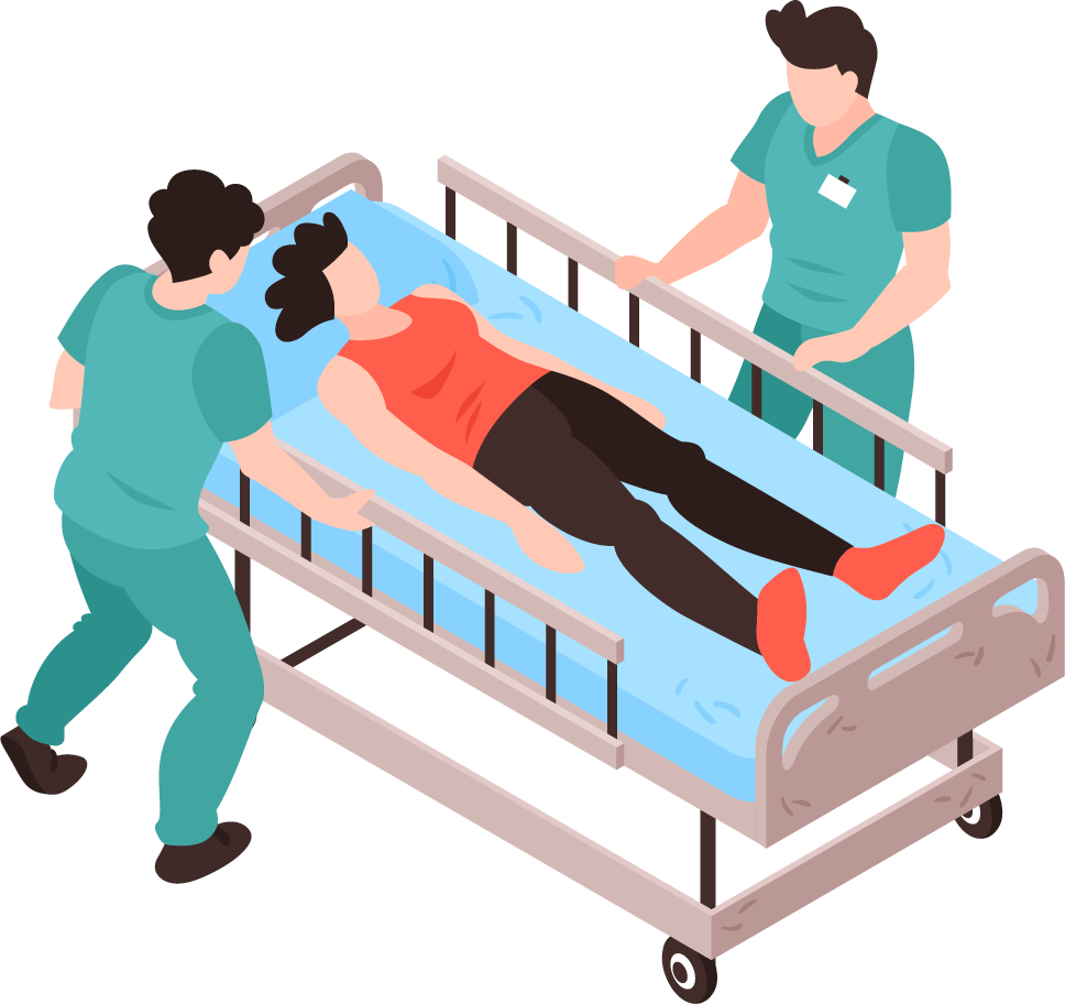 free doctor saves lives isometric doctor vector 986331