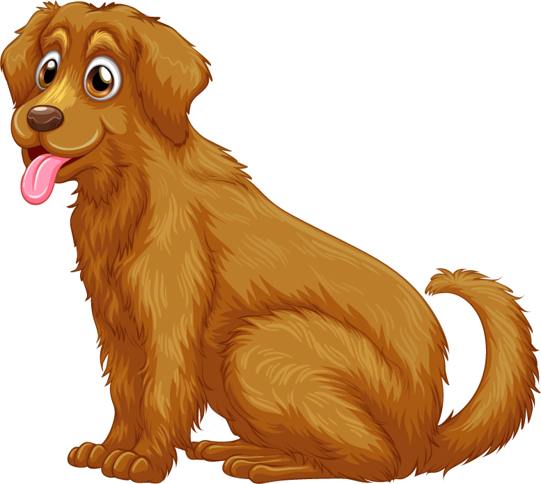 free dog different funny dogs cartoon st... | Magipik Free Vector