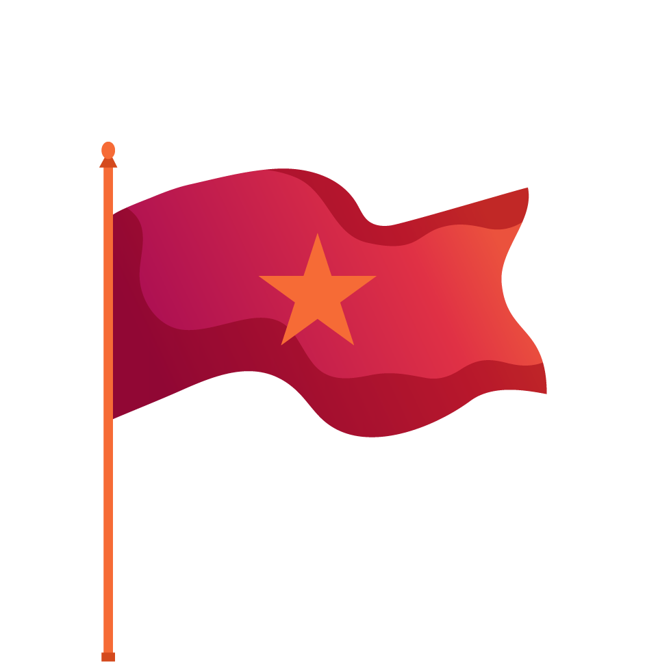 free flag of vietnam vietnam isolated se... | Magipik Free Vector