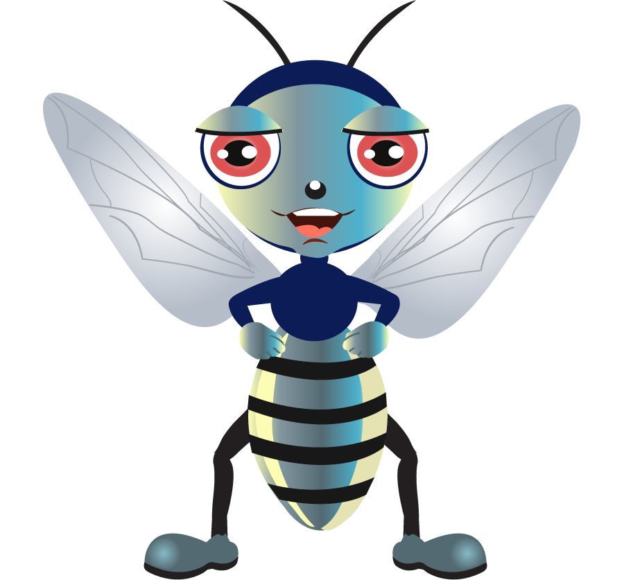 free flies insect cute cartoon vector 768559