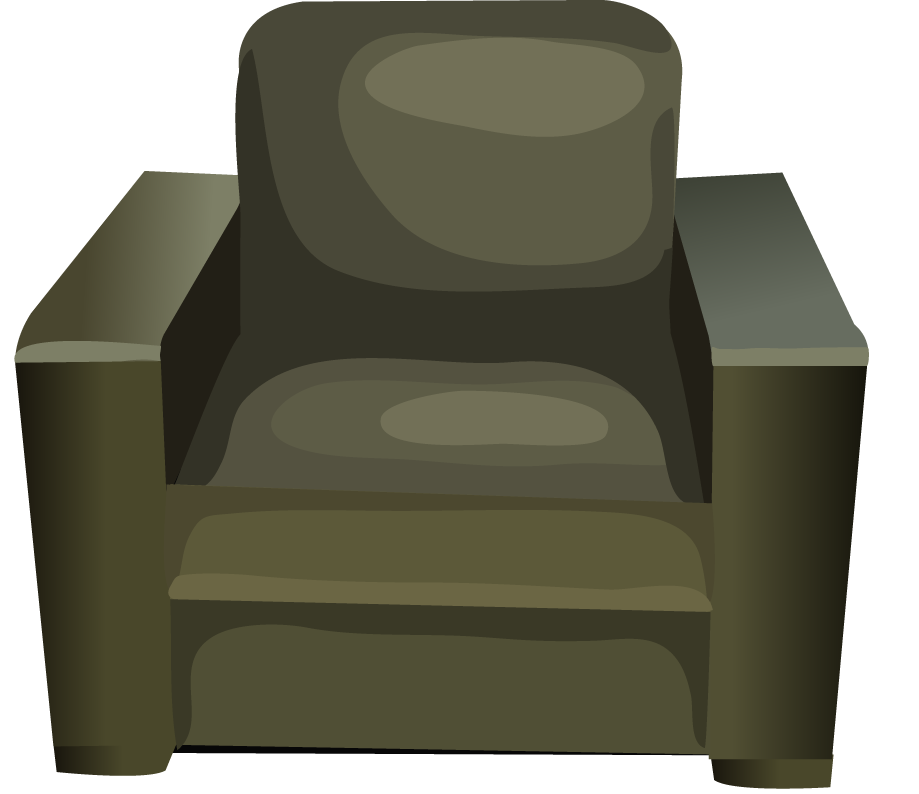 free Simple furniture items and interior clip vector 177599