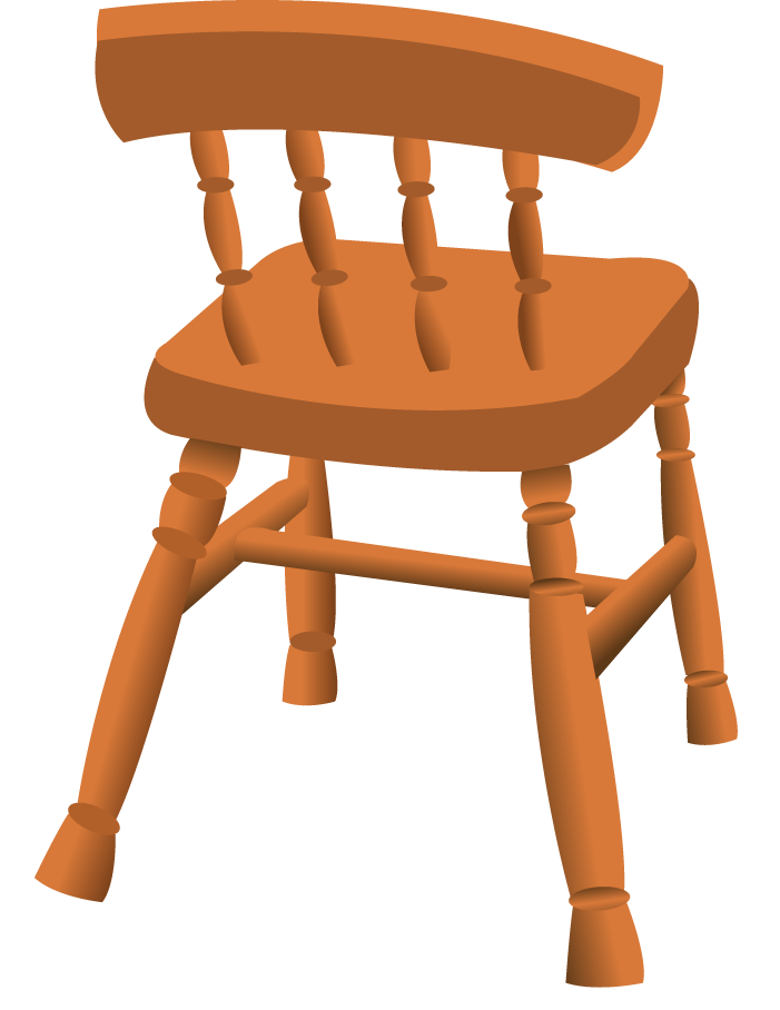 free Simple furniture items and interior clip vector 170915