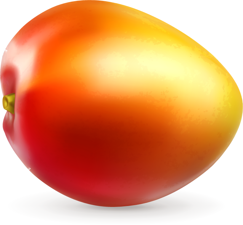 free Mango and mango juice splash vector 629688