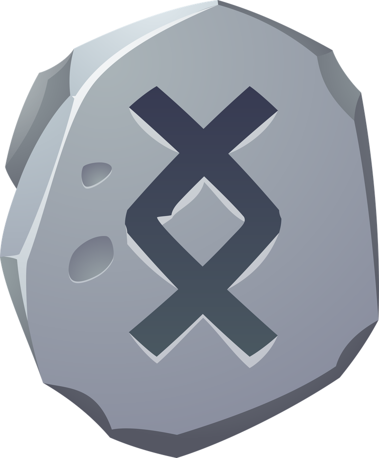 free rune stones with sacred glyphs game vector 930487