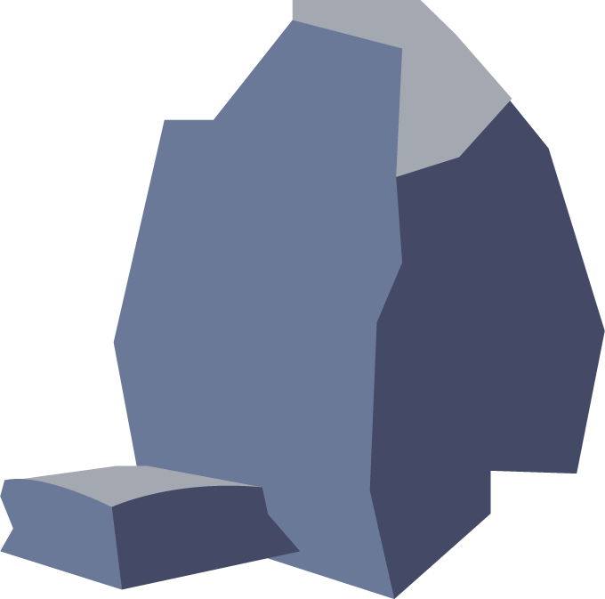stone icons collection shapes sketch for nature-themed projects and ...