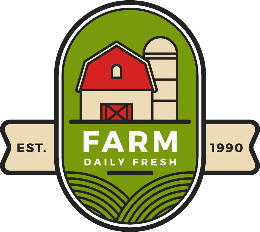 Free Vintage Modern Farm Logo Template Vector 293512