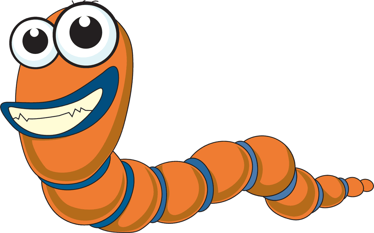 free worms illustration of a group of bugs vector 763631